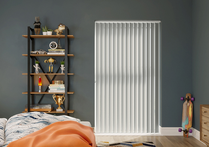 Orion (Blackout), Light Grey - Vertical Blind - Image 3